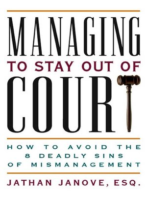 cover image of Managing to Stay Out of Court